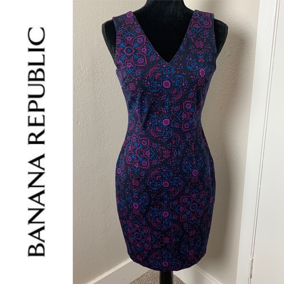 Banana Republic Dresses & Skirts - BOGO SALE Banana Republic Paisley Sheath Dress